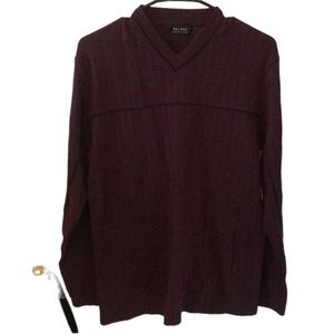 maroon long sleeve shirt Size S